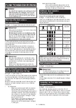 Preview for 13 page of Makita DTM50Z Instruction Manual