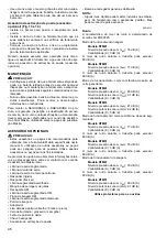 Preview for 46 page of Makita DTM51ZJX2 Instruction Manual