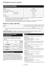 Preview for 11 page of Makita DTM52 Instruction Manual