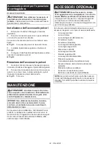 Preview for 34 page of Makita DTM52 Instruction Manual