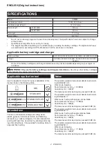 Предварительный просмотр 4 страницы Makita DTM52Z Instruction Manual