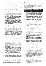 Предварительный просмотр 6 страницы Makita DTM52Z Instruction Manual