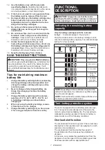 Preview for 7 page of Makita DTM52Z Instruction Manual