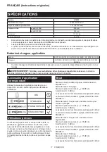 Preview for 11 page of Makita DTM52Z Instruction Manual