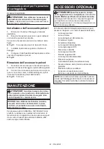 Preview for 34 page of Makita DTM52Z Instruction Manual