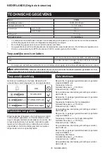 Preview for 35 page of Makita DTM52ZJ Instruction Manual