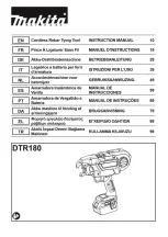 Makita DTR180 Instruction Manual предпросмотр