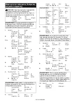 Предварительный просмотр 126 страницы Makita DTR180 Instruction Manual