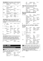 Preview for 141 page of Makita DTR180 Instruction Manual