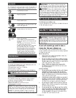 Preview for 3 page of Makita DTR180 Original Instructions Manual