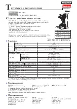 Preview for 1 page of Makita DTS141 Technical Information