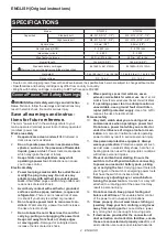 Preview for 2 page of Makita DTW074 Instruction Manual