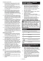 Preview for 3 page of Makita DTW074 Instruction Manual