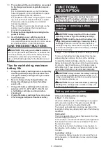 Preview for 6 page of Makita DTW1001XV Instruction Manual