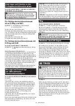 Preview for 27 page of Makita DTW1001XV Instruction Manual