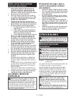 Предварительный просмотр 15 страницы Makita DTW1002 Instruction Manual