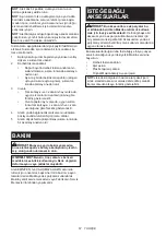 Preview for 67 page of Makita DTW180 Instruction Manual