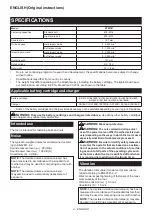 Preview for 4 page of Makita DTW181ZJ Instruction Manual