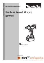 Makita DTW190RMJ Instruction Manual предпросмотр