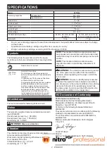 Preview for 2 page of Makita DTW190RMJ Instruction Manual