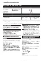 Preview for 21 page of Makita DTW190Z Instruction Manual