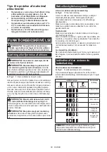 Preview for 60 page of Makita DTW285 Instruction Manual