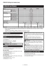 Preview for 4 page of Makita DTW285RME Instruction Manual