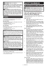 Preview for 3 page of Makita DTW300RFJ Instruction Manual