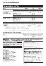 Preview for 23 page of Makita DTW302 Instruction Manual