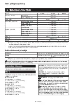 Preview for 65 page of Makita DTW302Z Instruction Manual