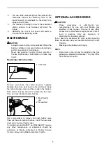 Предварительный просмотр 8 страницы Makita DTW451 Instruction Manual