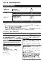 Preview for 14 page of Makita DTW701ZJ Instruction Manual