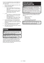 Preview for 99 page of Makita DTW701ZJ Instruction Manual