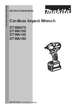 Makita DTWA100 Instruction Manual preview