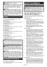 Preview for 3 page of Makita DTWA100 Instruction Manual