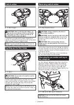 Preview for 7 page of Makita DTWA100 Instruction Manual