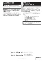 Preview for 16 page of Makita DTWA100 Instruction Manual