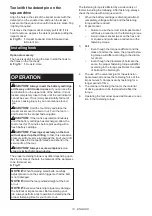 Предварительный просмотр 13 страницы Makita DTWA260 Instruction Manual