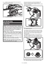 Предварительный просмотр 55 страницы Makita DUA250 Instruction Manual