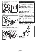 Предварительный просмотр 42 страницы Makita DUA251 Instruction Manual