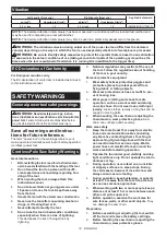 Preview for 10 page of Makita DUA300 Instruction Manual