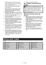 Предварительный просмотр 147 страницы Makita DUA301PT2 Instruction Manual