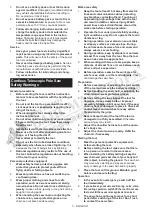 Preview for 5 page of Makita DUA301Z Instruction Manual