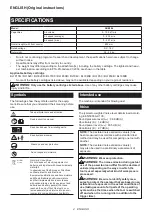 Preview for 4 page of Makita DUB184RF Instruction Manual