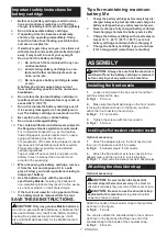 Предварительный просмотр 7 страницы Makita DUB184RF Instruction Manual