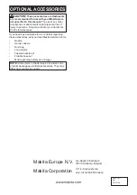 Preview for 12 page of Makita DUB185F001 Instruction Manual