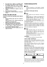 Preview for 31 page of Makita DUB362 Instruction Manual