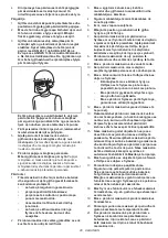 Предварительный просмотр 28 страницы Makita DUB363 Instruction Manual