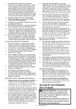 Предварительный просмотр 38 страницы Makita DUB363 Instruction Manual