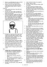 Предварительный просмотр 47 страницы Makita DUB363 Instruction Manual